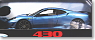 フェラーリ F430 スクーデリア (ライトブルー/シルバーライン) (ミニカー)