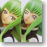 Code Geass Lelouch of the Rebellion DX Assembling Type Figure C.C. Ver.A & C.C. Ver.B 2 Pieces (Arcade Prize)