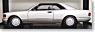 メルセデスベンツ 500 SEC クーペ 1986 (シルバー) (ミニカー)
