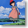 Kiki`s Delivery Service Under Scudding Cloud (Anime Toy)