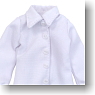 For 23cm Long-sleeved Blouse (White) (Fashion Doll)