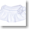 For 23cm Ribbon Miniskirt (White) (Fashion Doll)