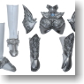 Paladin Armor (Silver) (Fashion Doll)