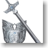 Paladin Sword & Shield (Silver) (Fashion Doll)