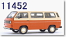 VW T3 bus, orange-beige (ミニカー)