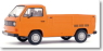 VW T3 pick-up truck, orange (ミニカー)