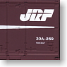 1/80 J.R. Container Type 30A (Red) (2pcs.) (Model Train)