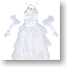 ウェディングドレス `レクラリエール` (ホワイト) (ドール)