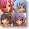 Figure Meister Half Prism, Rosario + Vampire 6 pieces (PVC Figure)