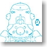 Ghost in the shell - Tachikoma T-shirt White Size: M (Anime Toy)