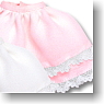 Two-Tiered Frill Skirt (Pink) (Fashion Doll)