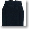For 27cm Mermaid Line Tight Skirt (Black) (Fashion Doll)