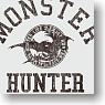 Monster Hunter Hunting Club T-shirt Gray S (Anime Toy)