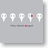Evangelion Apostle T-shirt [Angels] 3rd Angel Sachiel Silver Gray L (Anime Toy)