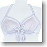 For 60cm Ribbon Bikini (White) (Fashion Doll)