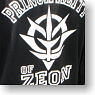 Gundam Zeon Principality Jersey Black M (Anime Toy)