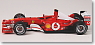 フェラーリ F2003 (アメリカGP ウィナー) M.シューマッハ (ミニカー)