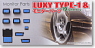 Luxy Type-1 & Monitor Parts (Model Car)