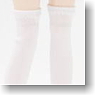 Knee High Sox / Knee-length (White) (Fashion Doll)