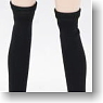 Knee High Sox (Black) (Fashion Doll)
