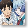 Evangelion: 1.0 You Are (Not) Alone Movie Edition Clear Jacket Slick A (Shinji/Rei/Nerv Mark) (Anime Toy)