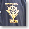 Gundam Zeon Mark Windbreaker Black Size:XL (Anime Toy)