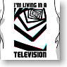 Persona 4 Television T-shirt White S (Anime Toy)