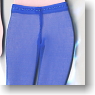 Thin Panty Hose (Blue) (Fashion Doll)