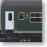 SBB RIC Passenger Car 2nd (Green) (Model Train)