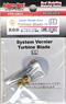 For System Vernier Turbine Blade .LL (2 pieces) (Material)