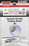 For System Vernier Turbine Blade .M (2 pieces) (Material)