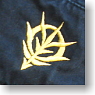 機動戦士ガンダム ジオン刺繍ハット ブラック サイズ：フリー (キャラクターグッズ)
