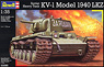 Soviet Heavy Tank KV-1 (Plastic model)