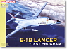 B-1B Lancer `Test Program` (Plastic model)