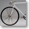 PEDAL ID Build-up model BASIC CrMo TRACK FRAME SET A (White) (Completed)