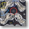 PEDAL ID Crank with Pedal Set #A (Chrome Coat) (Completed)