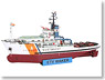 Netherlands Coast Guard ETV Waker (Plastic model)