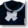 Sailor-style School Uniform Set II (Navy x White) (Fashion Doll)