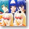 Macross F Chara-Colle. 8 pieces (PVC Figure)