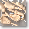 27cm Hand Parts (New Bear,Grip,Put one`s finger 2 type) (Whity) (Fashion Doll)