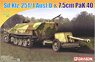 Sd.Kfz.251/1 Ausf.D & 7.5cm Pak 40 (Plastic model)