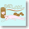 Gag Manga Days T-shirt Murphy-kun `Relax` Size:L (Anime Toy)