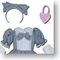 PN Alice Dress Set (Gray) (Fashion Doll)