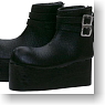 Men`s Platform Boots (Black) (Fashion Doll)