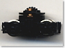 【 0461 】 DT129 L2 動力台車 (黒台車枠・一体輪心) (1個入り) (鉄道模型)