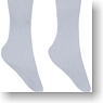 For 60cm Over Knee Stockings (White) (Fashion Doll)