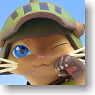 Game Character Collection DX Monster Hunter Portable 2nd G Otomo Airou Airou Ver. (PVC Figure)