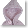 For 23cm Heart Button Cape (Pink) (Fashion Doll)
