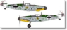 メッサーシュミットMe109G-6 “ホワイト10”J.Gr.50 ”アルフレット　グリスラフスキー” (完成品飛行機)