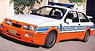 フォードシエラ コスワース 「Gendarmerie Grand-Ducale」 (ホワイト/オレンジ) (ミニカー)